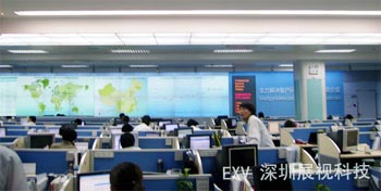 中兴通讯携手exv DLP拼接墙方案助力全球呼叫中心智能化升级